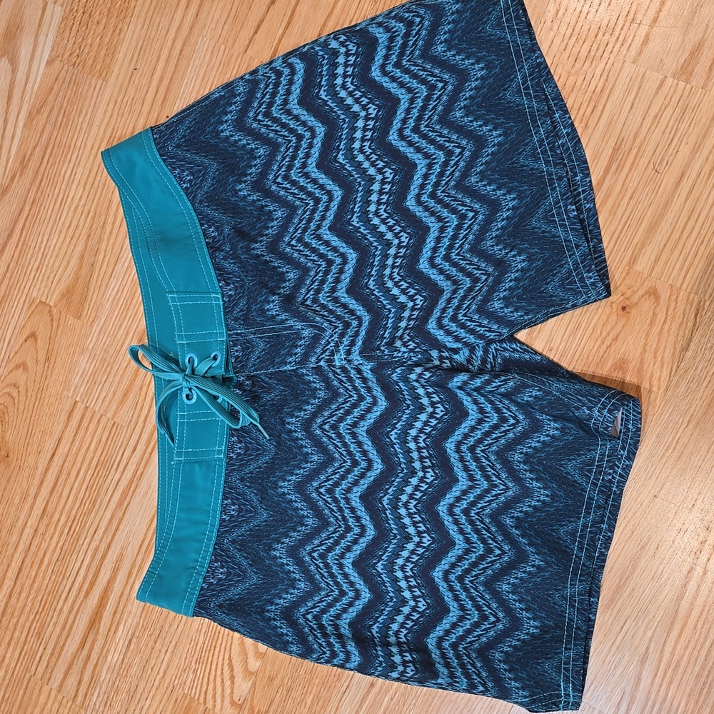 Prana Womens Makenna Board Swim Shorts Sz M